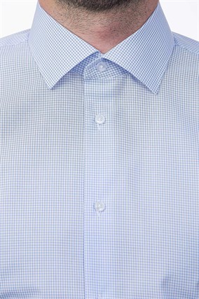 Клеточка высокий рост рубашка VESTER 688142-17 slim 5722 - фото 19451