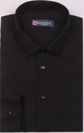Полуприталенная рубашка на кнопках с модалом 4LBM45-5 5936 - фото 20766