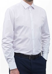 На высоких белая рубашка VESTER 707142-01 5653