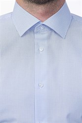 Клеточка высокий рост рубашка VESTER 688142-17 slim 5722