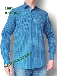 Рубашка мужская хлопок 100 % SH657-1 BROSTEM SH657-1